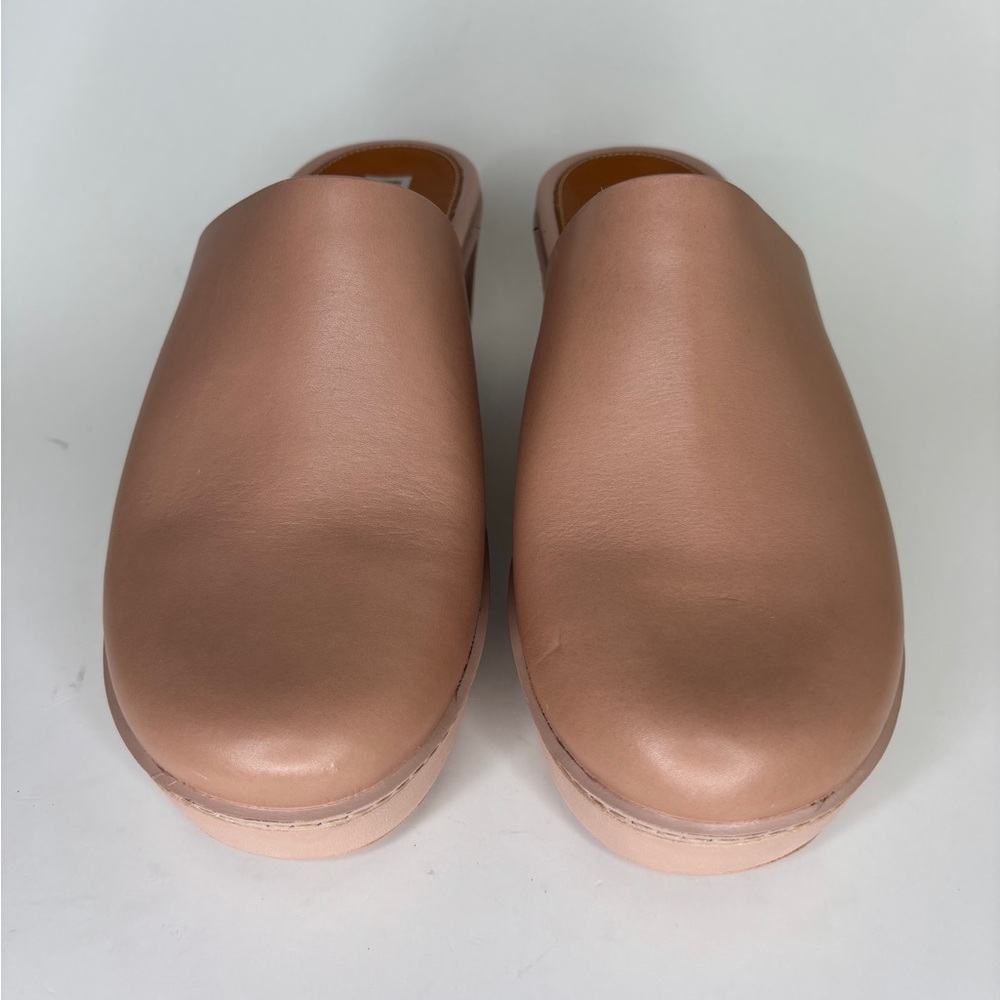 FitFlop CushX Chunky-Heel Mules – platform Beige Size US 9 EU 41 Comfort Clog - Picture 3 of 16